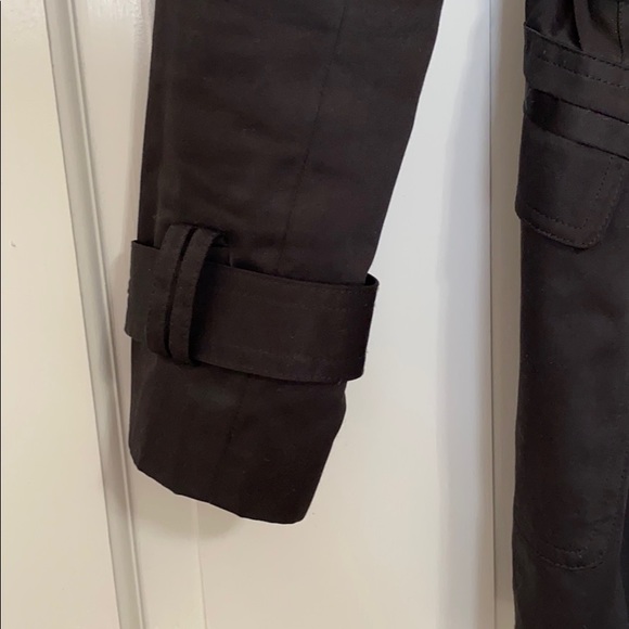 Banana Republic Black Trench Coat - Picture 4 of 9